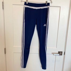 Adidas track pant blue Sz XS